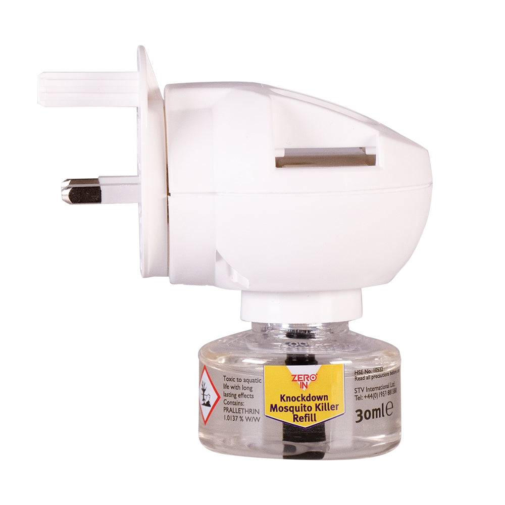 Zero In Knockdown Plug-In Mosquito Killer 45 Nights