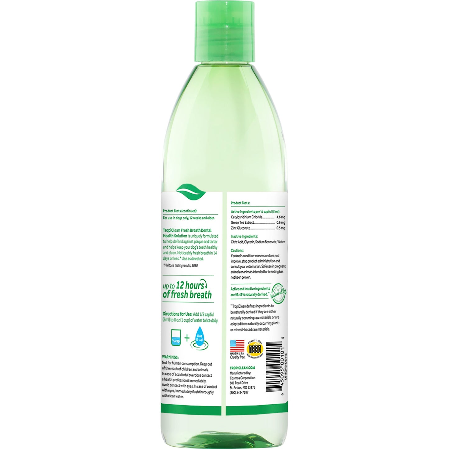 TropiClean Dental Health Solution for Dogs
